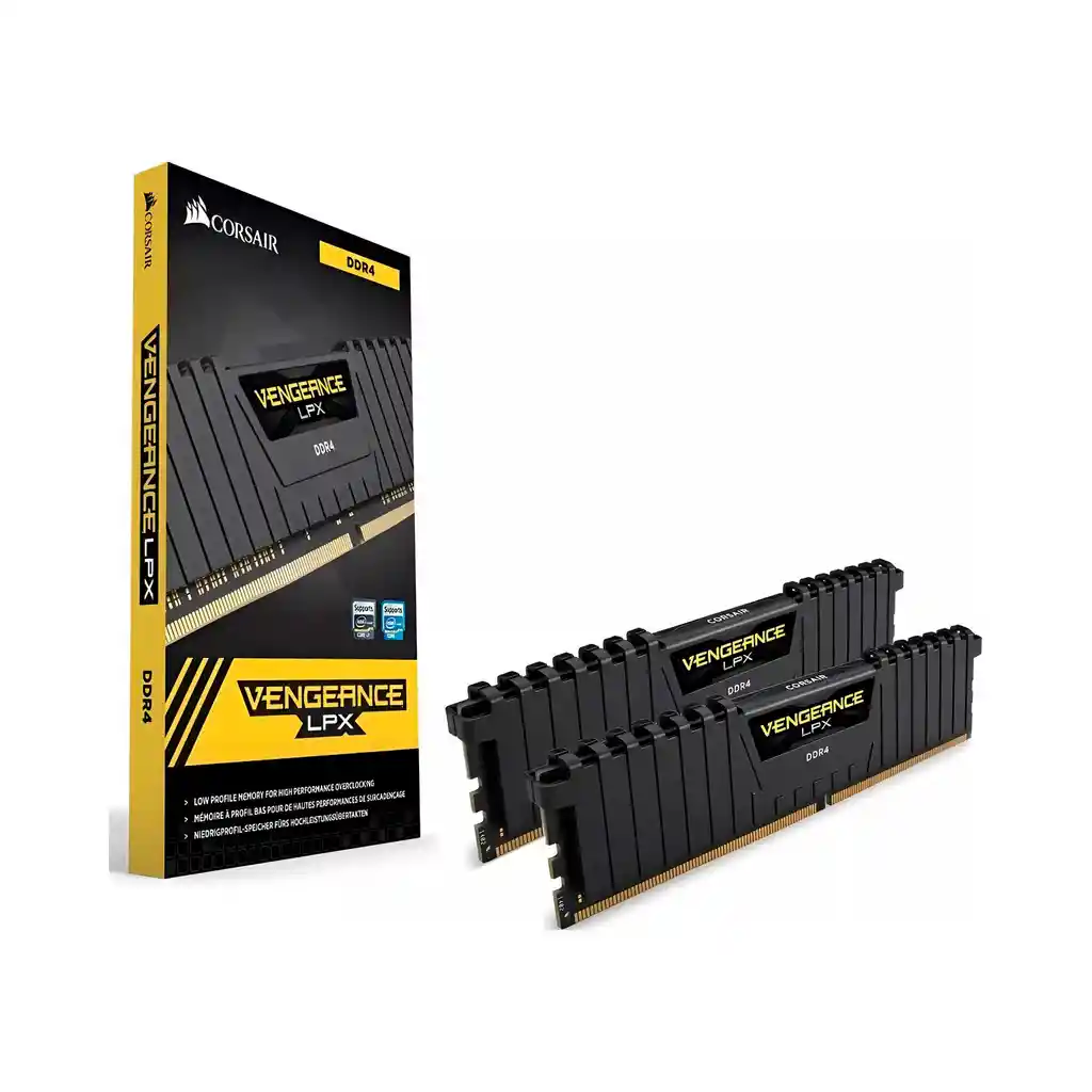 Ram 2x16gb 32gb Ddr4 Corsair 3200mhz Vengeance Lpx Memoria Escritorio