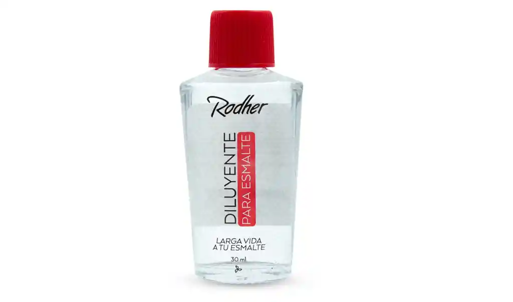 Diluyente De Esmalte Uñas Manicure Y Pedicure 30 Ml Rodher