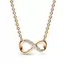 Collar De Cadena Pandora Colgante Infinito Brillante 368821c01 Plata 925 - 50cm