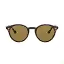 Gafas De Sol Ray Ban Round Highstreet Rb2180 710/73 Color Habana Talla 49mm