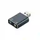 Adaptador De Sonido 3d Stereo Usb 2.0