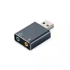 Adaptador De Sonido 3d Stereo Usb 2.0
