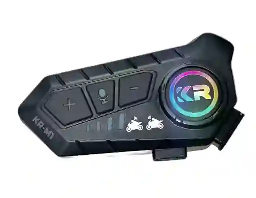 Intercomunicador Inalámbrico Bluetooth De Casco Moto Kr-m1