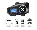 Intercomunicador Inalambrico Bluetooth De Casco Moto Kr-m4