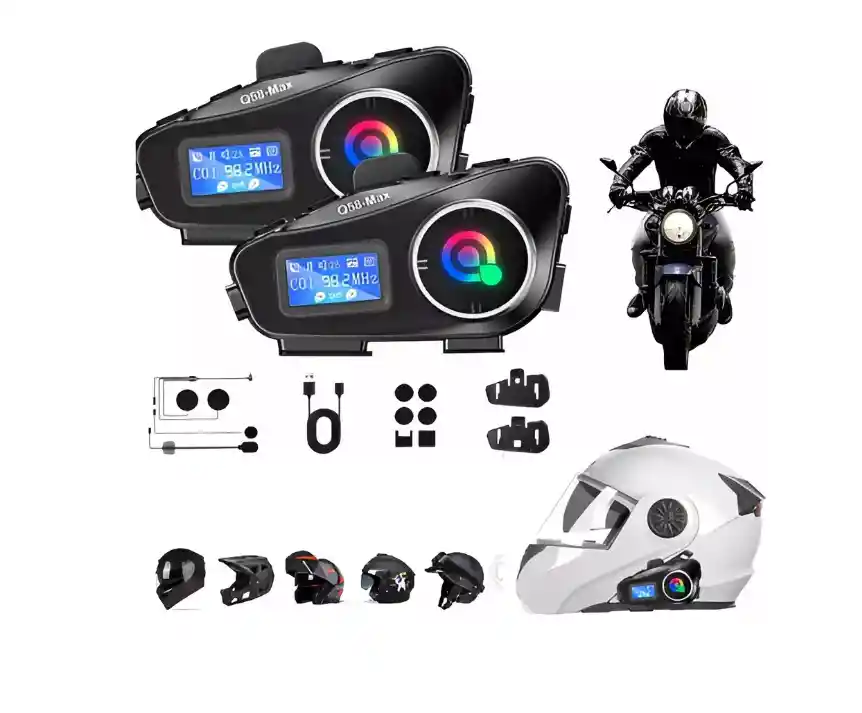 Audífonos Inalámbricos Bluetooth Casco Moto Q58 Max X2