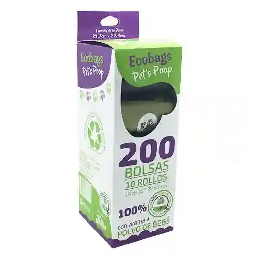 Ecobags Deca Pack Caja X 200 Bolsas