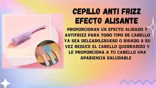 Cepillo Anti Frizz Efecto Alisante
