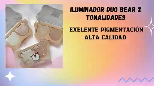 Iluminador Duo Bear (2tonos)