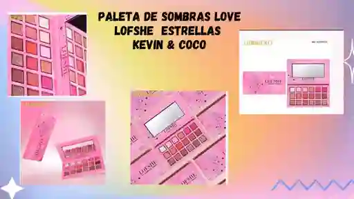 Paleta De Sombras Lofshe Estrellas K