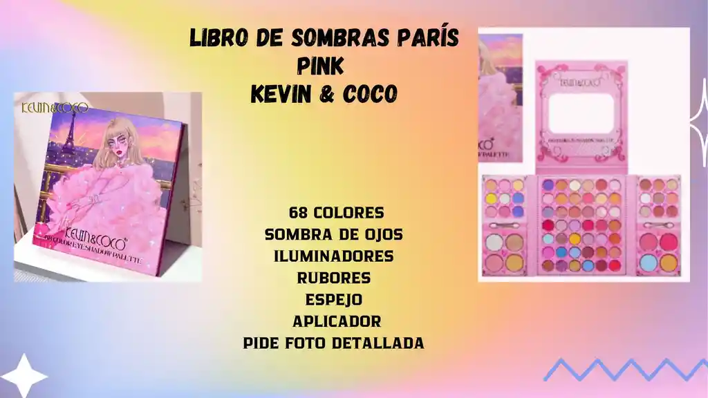 Libro De Sombras Paris Pink