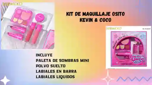 Kit Maquillaje Osito