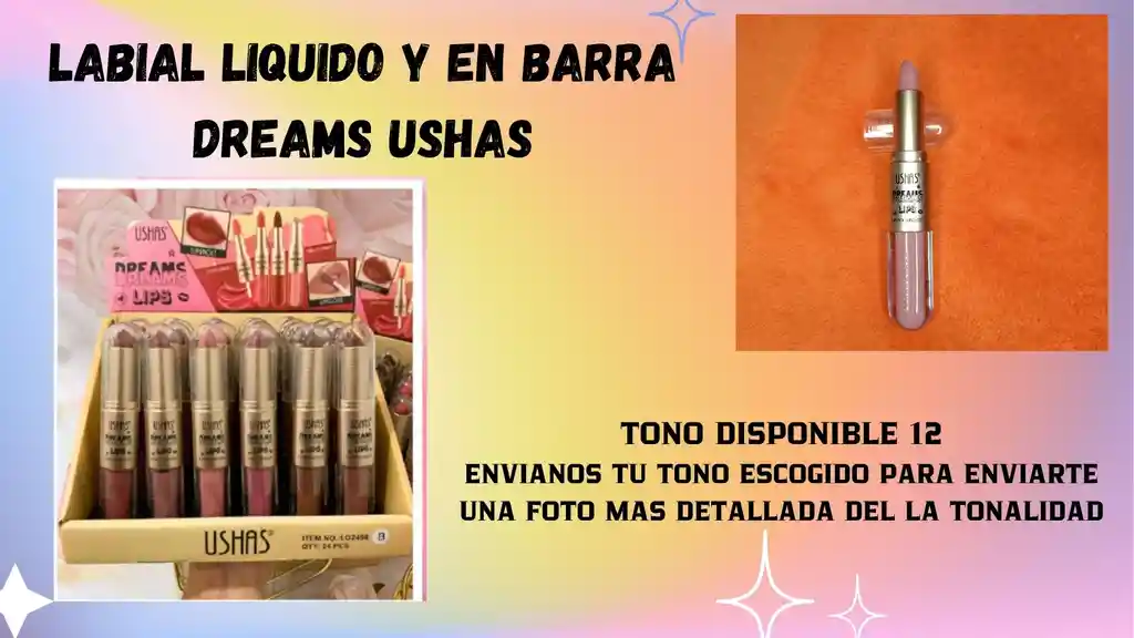 Labial Liquido Y En Barra