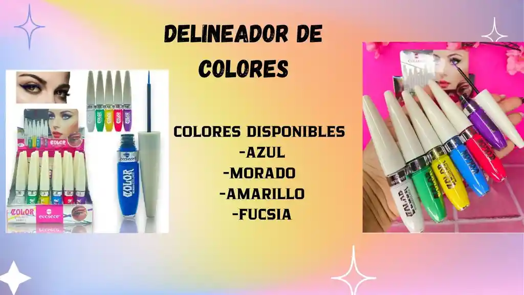 Delineador De Colores