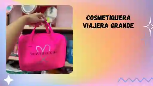 Cosmetiquera Viajera Grande