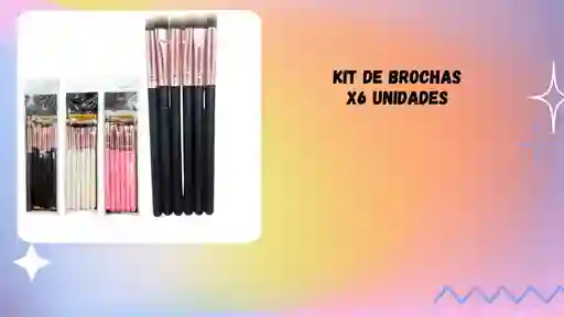 Kit De Brochas X 6 Und