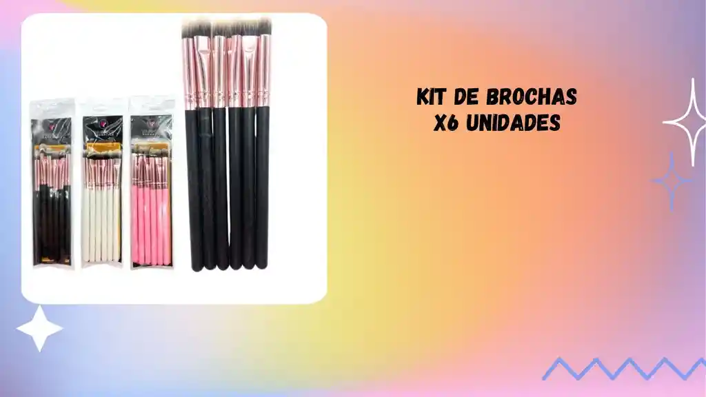 Kit De Brochas X 6 Und