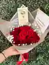 Bouquet Rosas Rojas Esencial