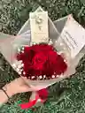 Bouquet Rosas Rojas Esencial