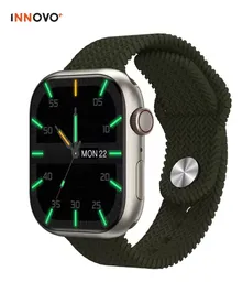 Reloj Inteligente Amoled H9 Plus Pulso Siliconado Verde Mobulaa Llamadas Innovo Tech