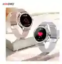 Smartwatch Amor Dama Oro Rosa Moda Estilo Elegante Mobulaa Notificaciones Innovo Tech