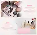 Bolsa Cosmetiquera De Silicona Para Brochas De Maquillaje