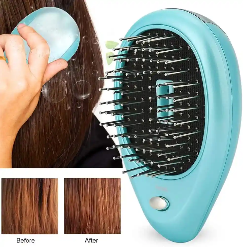 Cepillo Capilar Masajeador Ionico Antifrizz