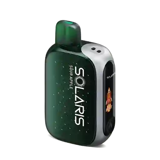 Vape Solaris 25.000 Puff Sour Apple (carga Solar)