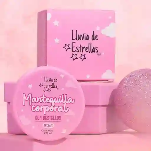 Mantequilla Corporal Lluvia De Estrellas Fresa