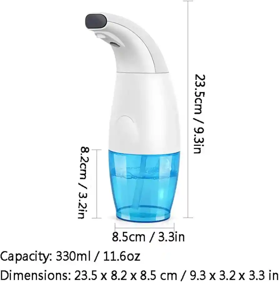 Dispensador Jabón Gel Liquido Sensor Automático Lavar Manos