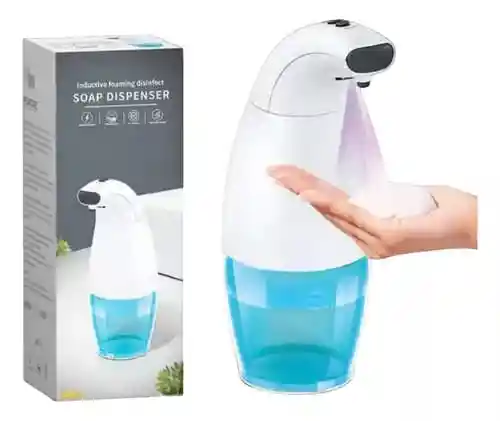 Dispensador Jabón Gel Liquido Sensor Automático Lavar Manos