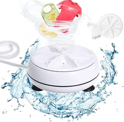 Mini Lavadora Portátil Giratoria Turbina Ultrasónica Viaje