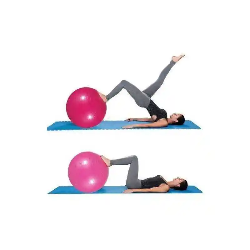 Pelota Yoga Con Inflador 55cm-600gr