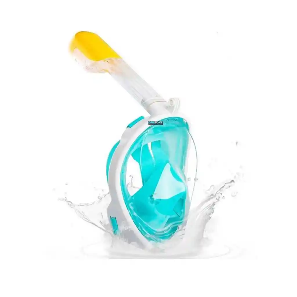 Mascara Careta De Buceo Snork Free Breath - Gvs80101896/ Azul S - M