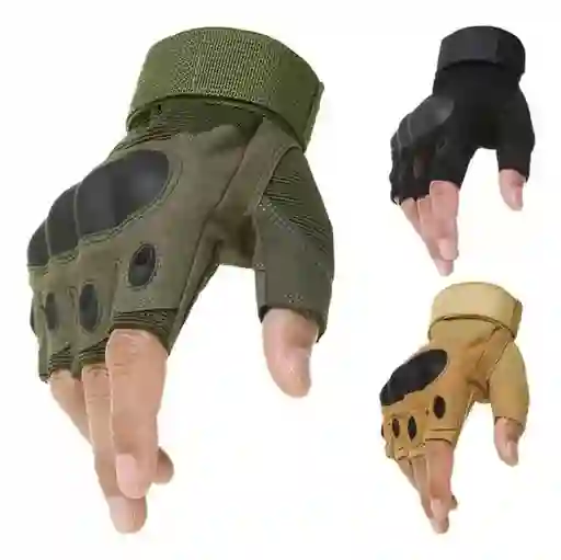 Guante Táctico De Medio Dedo