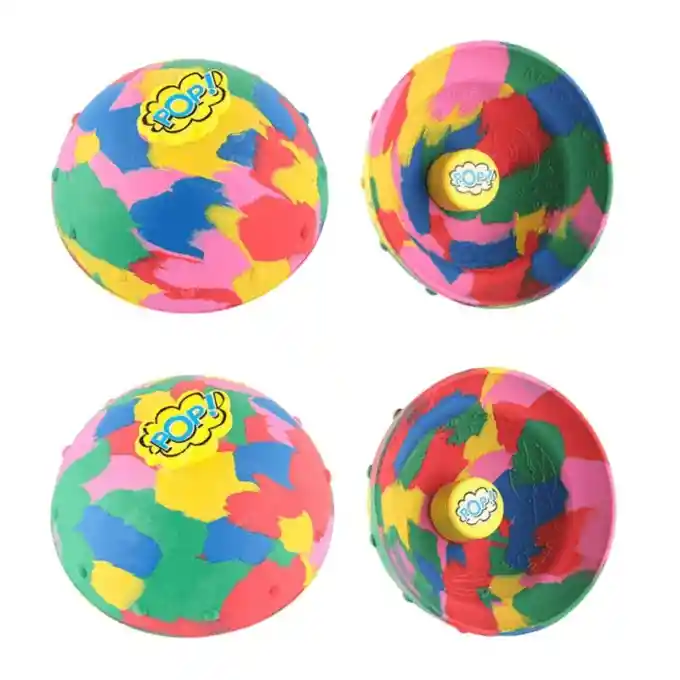 Juguete Niños Saltarín Rebote Spin Pop