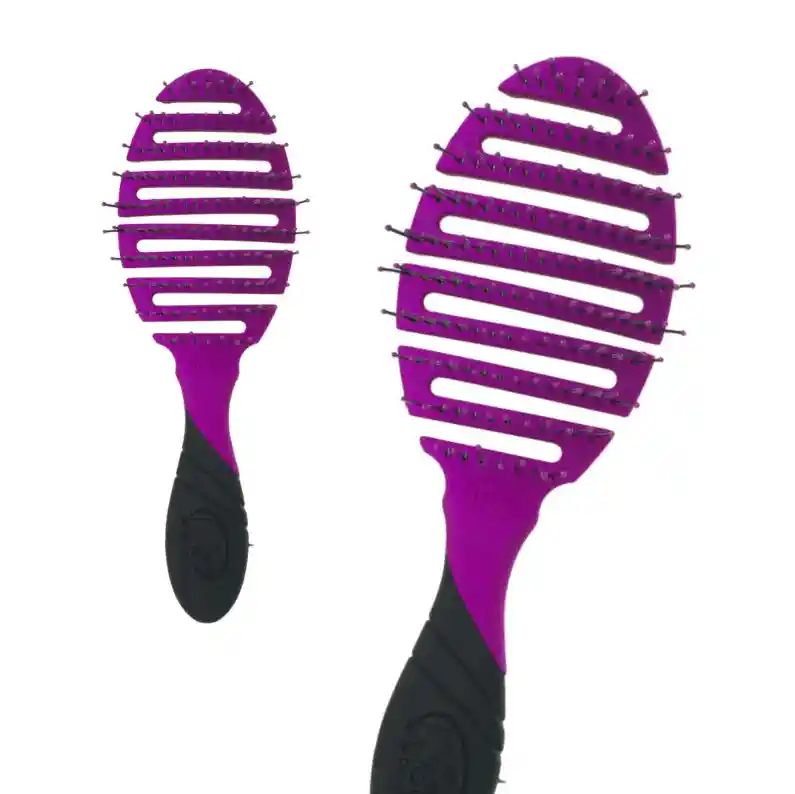Cepillo Flexible Profesional Para El Secado Wet Brush Pro Flex Dry Paddle Purple