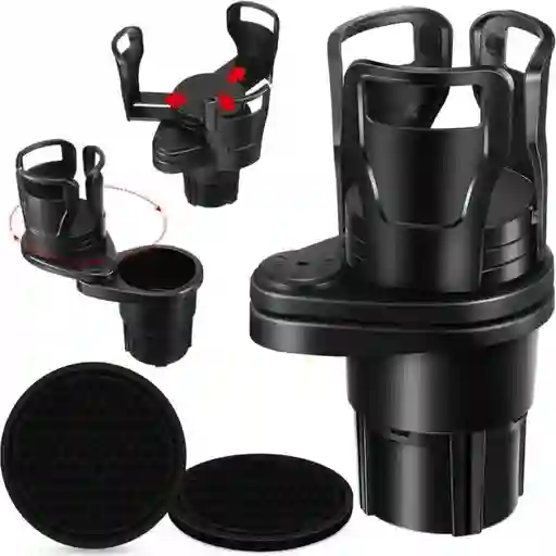 Portavasos Ajustable Universal Antideslizante