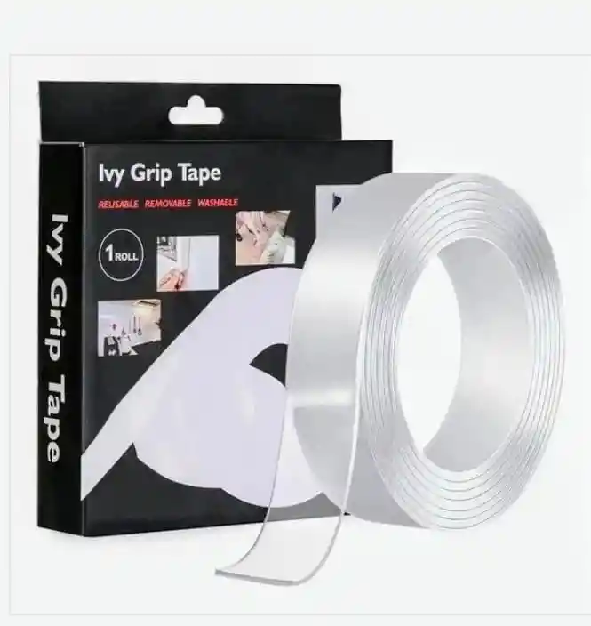 Cinta Transparente Doble Faz 5 Metros