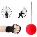 Bola Entrenamiento Boxeo Balon Cabeza Mejora Reflejos Indoor