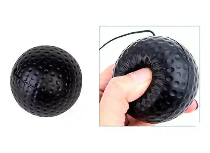 Bola Entrenamiento Boxeo Balon Cabeza Mejora Reflejos Indoor