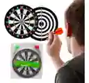Tablero Dardos Tiro Al Blanco 30cm Juego De Puntería