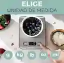 Balanza Gramera Bascula Digital Pesa Cocina Acero Inox 5 Kgs Color Acero Inoxidable
