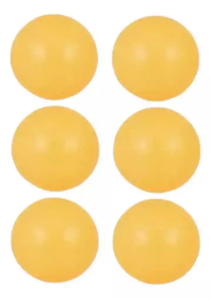 Pack De Pelotas Para Ping Pong De Mesa X 6 Und