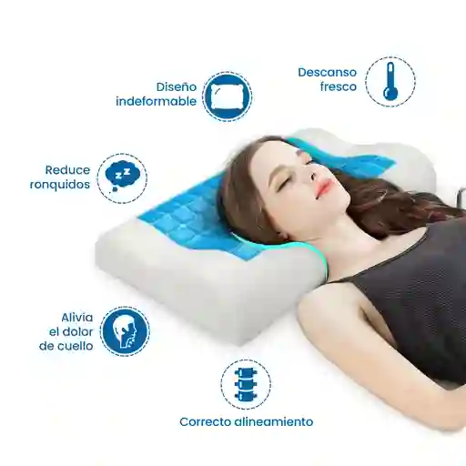 Almohada Espuma Viscoelástica Cool