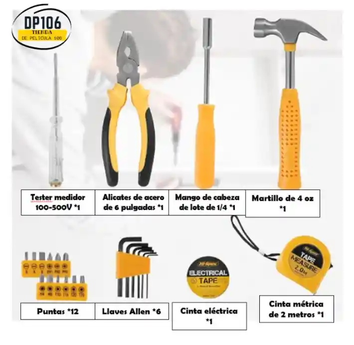 Kit De Herramientas Esenciales 24 En 1
