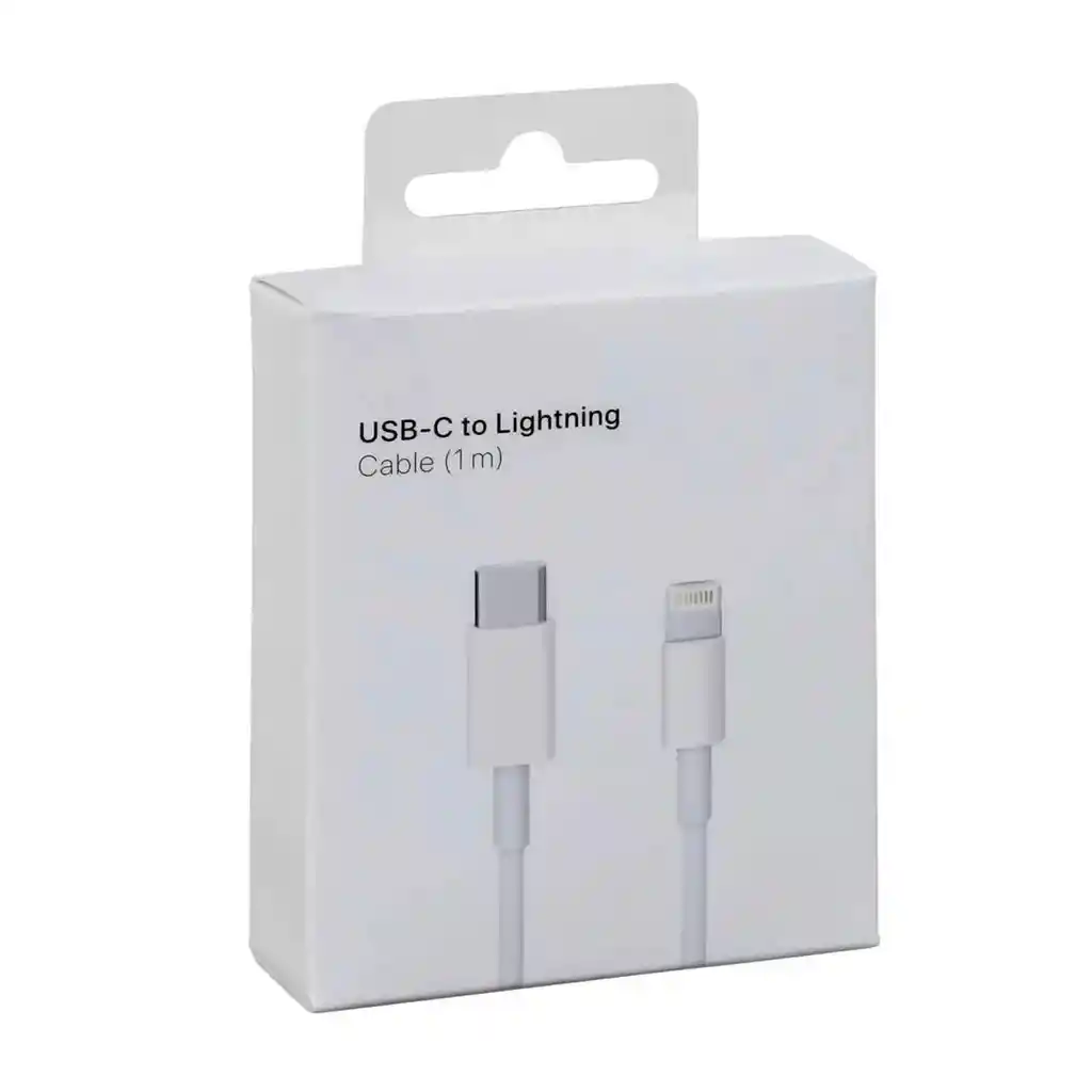 Cable Iphone Tipo C A Lightning Carga Rápida 1 Metro