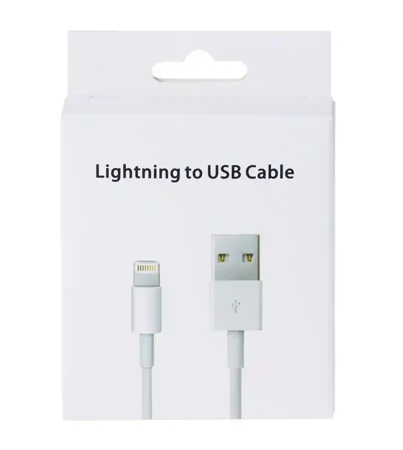 Cable Iphone Usb Cable De Datos Lightning Carga Rápida 1 Metro