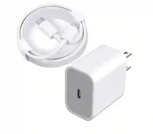 Cargador Iphone Carga Rápida 20 W Lightning