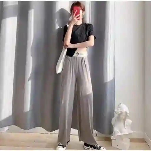 Pantalon Palazzo Acetato