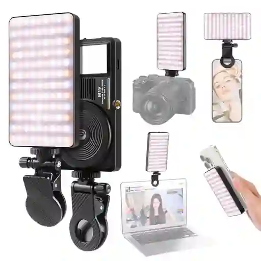 Panel Led Portable M19 Recargable | Para Celular Y Camara